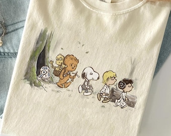 Camiseta retro de Star Wars de Disney con colores cómodos, camiseta del Halcón Milenario de Disney, camiseta vintage del Halcón Milenario de Star Wars, camisetas de Disneyworld