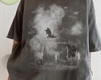 Fourth Wing Dragon Comfort Colors Shirt, Tairn & Andarna T-Shirt, Basgiath War College Shirt, Dragon Rider Shirt, Bookish Gift for Readers