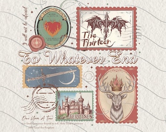 To Whatever End PNG, Projekt Sublimacji Fireheart Aelin Galathynius, Tron ze Szkła PNG, Cytat Fantasy Terrasen PNG, Królowa Crochan Pn