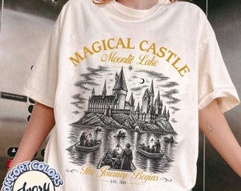 2026 Magical Book Comfort Colors® T-shirt, Bookish Sweatshirt, Magical School T-shirt, Universal Studios T-shirt, Wizarding World Sweatshirt