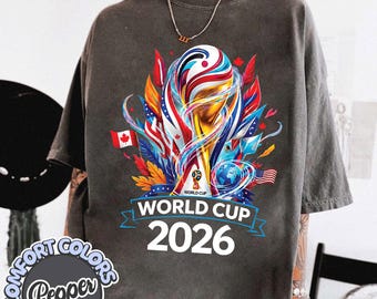 2026 Soccer Cup Shirt, Soccer World Tournament Shirt, International Game Day Tees, Usa Canada Mexico Football Sweatshirt, Sports Fan Gift