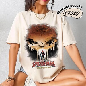 Vintage Spider-Man Brand New Day T-Shirt: Spiderman Marvel T-shirt, Tom Holland Spidey Tee, MCU Avengers Spiderman Shirt, Brand New Day tee zdjęcie 2