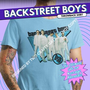 Camiseta retro de los Backstreet Boys Millennium de los años 90 y 2000: un regalo para los millennials nostálgicos.