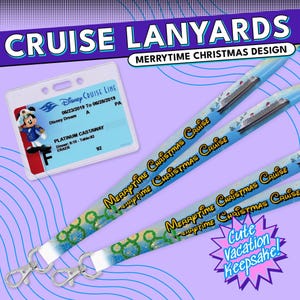 Personalisiertes Cruise Lanyard - Benutzerdefinierter Schlüsselkartenhalter für den Familienurlaub