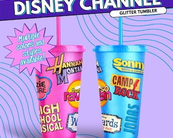 Personalized Disney Channel Starbucks Tumbler Cup - Y2K 2000s Throwback Gift