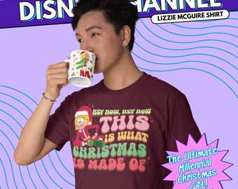 Lizzie McGuire Christmas Shirt, Y2K Holiday Style (Runs Small, Size Up)