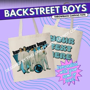 Bolso de mano retro de los Backstreet Boys Millennium de los años 90 y 2000