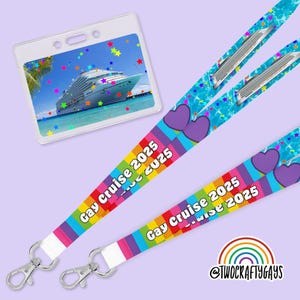 Personalisiertes Cruise Lanyard - Benutzerdefinierter Schlüsselkartenhalter für den Familienurlaub