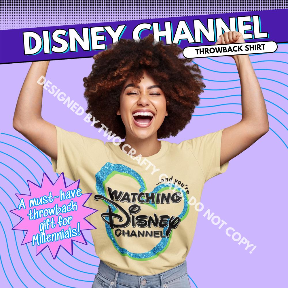 You're Watching Disney Channel Tee Shirt - Y2K 2000s Throwback