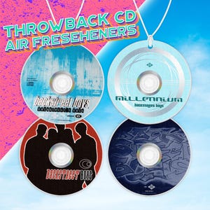 Désodorisant pour voiture CD Backstreet Boys – Années 90, Année 2000 Années 90, cadeau d'anniversaire, Noël