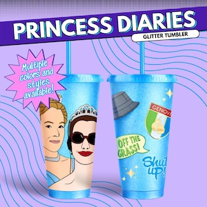 Vaso personalizado de El Diario de la Princesa - Regalo retro de los años 2000, Disney Channel