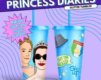 Vaso de Starbucks personalizado de Princess Diaries: regalo retro de los años 2000, Disney Channel