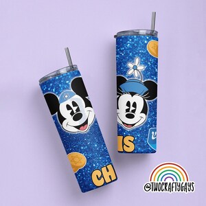 Disney Hanukkah Personalized Custom Tumbler Cup (Chanukah, Mickey, Minnie, Disney World, Disneyland, Disney Cruise Line, Holidays)