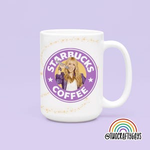 Hannah Montana Personalized Starbucks-inspired 15 oz Coffee Mug (Miley Cyrus Disney Channel Y2K 2000s, Gift for Her, Birthday, Bachelorette)