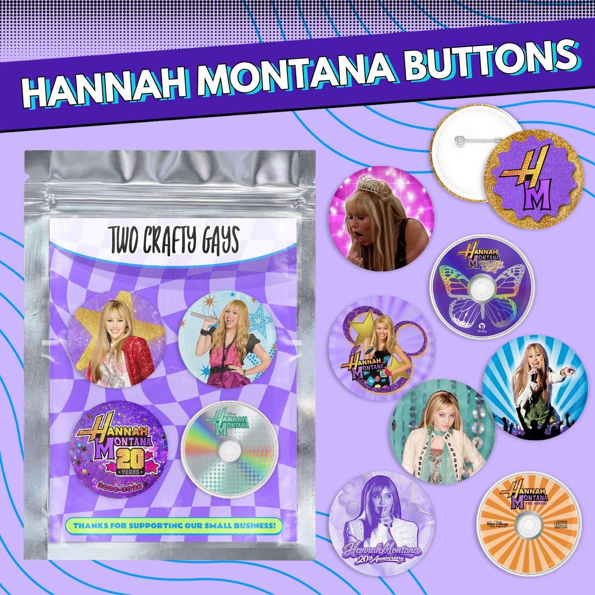 Hannah Montana Pin - Etsy Canada