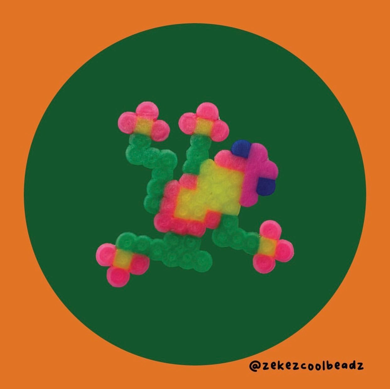 Tree Frog Perler Bead Etsy