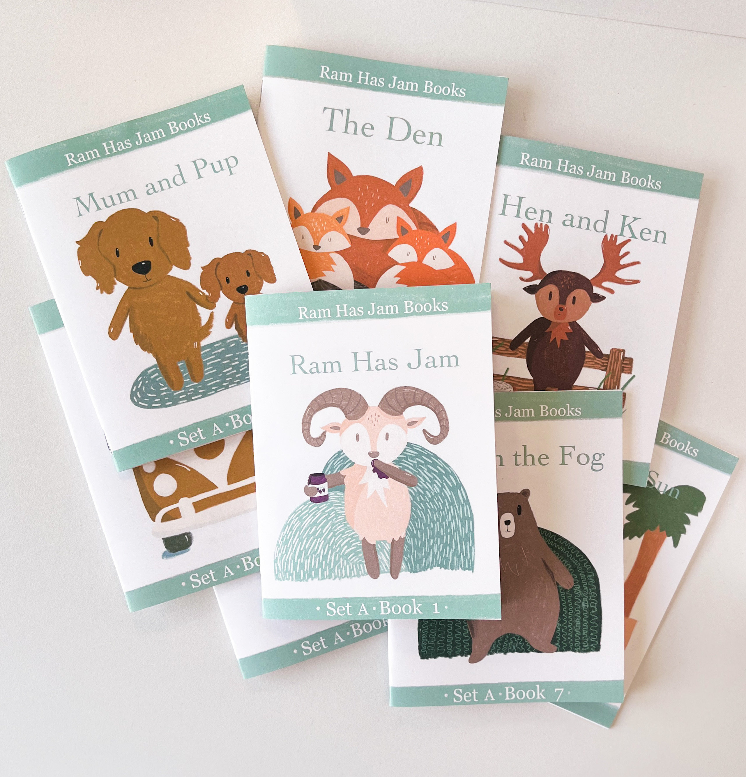 Bundle Ram Has Jam Books Set A and Prereader Set Etsy