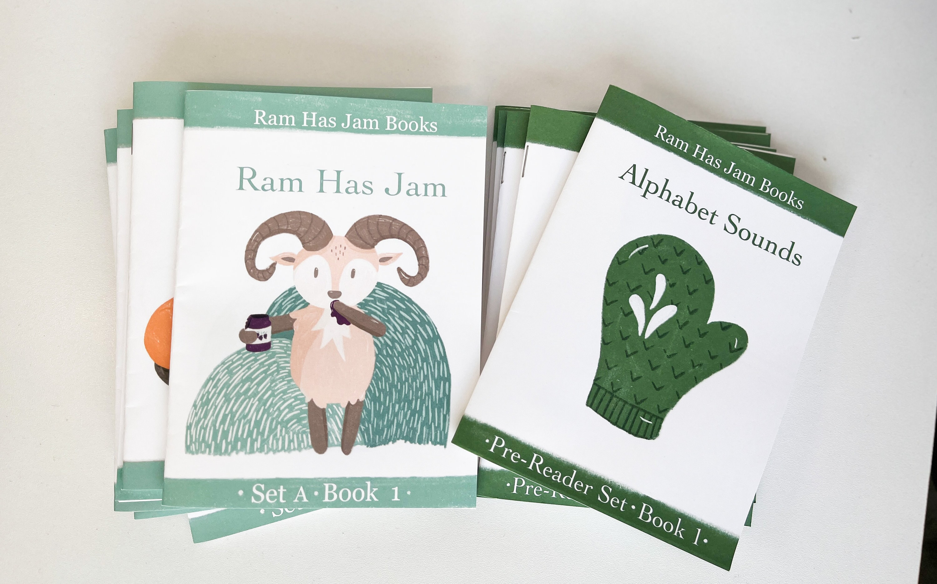 Bundle Ram Has Jam Books Set A and Prereader Set Etsy