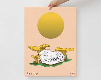 Forest Forage- Canvas Print