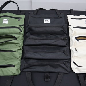 Tool Rollup Bag Canvas Organizer Pouch 300