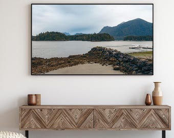 Impresión fotográfica de un hidroavión de Tofino: Arte costero de la isla de Vancouver (descarga digital)
