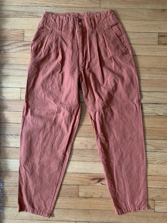 vintage high waisted linen Gem