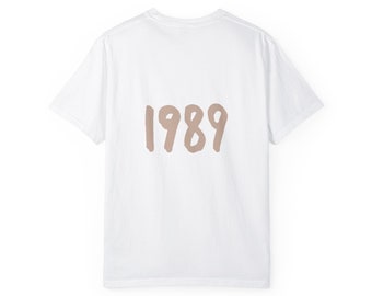 1989 Back Unisex T-shirt, Swiftie Hoodie, Eras Concert Sweatshirt, Fan Shirt for Tay Concert, Swiftie Gift