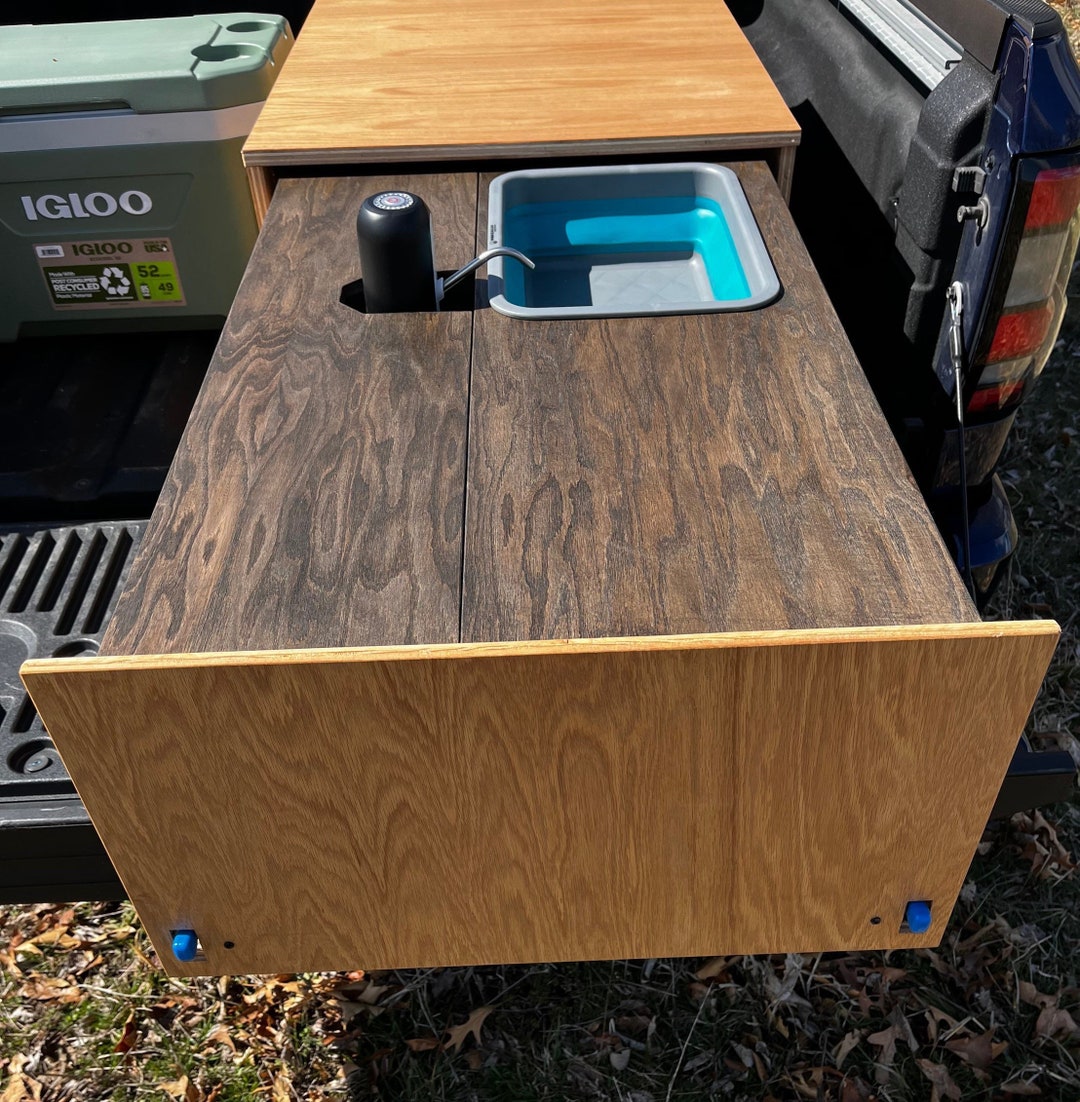 Pullout Kitchen Drawer System for Overlanding and Camping Vehicles W