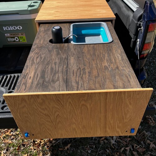 Kitchen Drawer System and Chuck Box for Camping / Overlanding Etsy