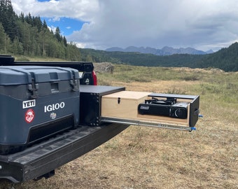 Chuck Box Drawer for Camping, Overlanding, or Tool Storage Drawer for Trucks, SUV’s, and Vans - The Teton