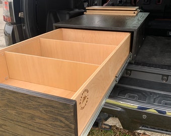 Custom Size Drawer for Camping, Overlanding, Storage, or Tailgating - Trucks, SUV’s, and Vans - The San Juan