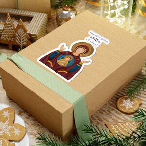 Hail Holy Queen Stickers, Catholic Stickers, Virgin Mary Stickers, Mother of God Stickers, RCIA/OCIA Gift, Catholic Gift image 10