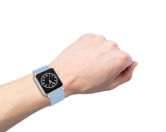Light Blue Waterproof Watch Band for Apple Watch | Apple Watch Sports Band | Athletic Watch Band