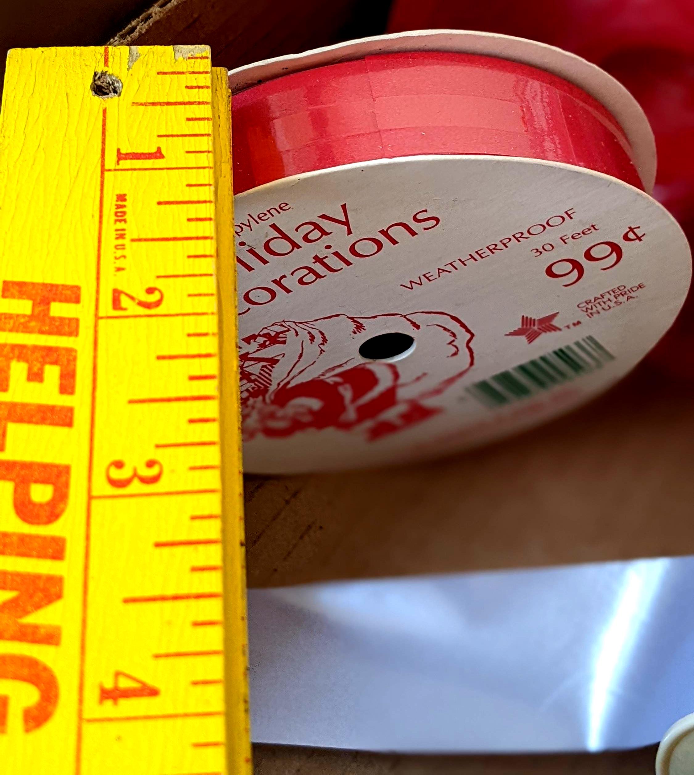 Vintage Ribbon & Bows Lot Crafts, Crafting Material, Gibson Cleo Red ...