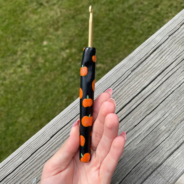 Cute Halloween Crochet Hook