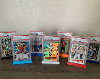 Expositores de cartas coleccionables con clasificación PSA (paquete de 5)