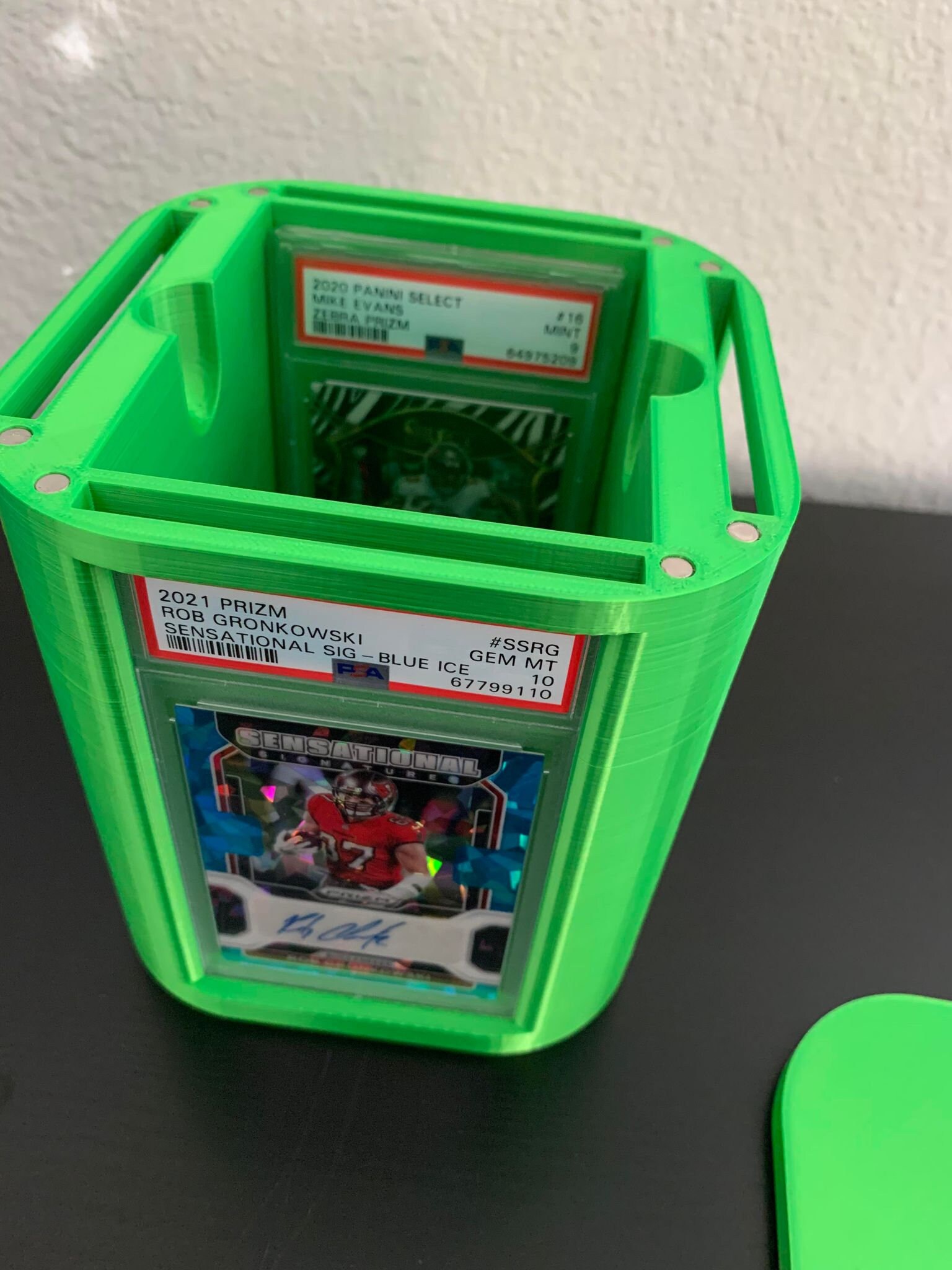 PSA Graded Trading Card Display Storage Block Etsy