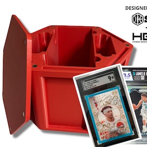 SGC Hexagon Graded Trading Card Display Storage Box Cube Block