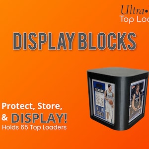 Top Loader Trading Card Display Block