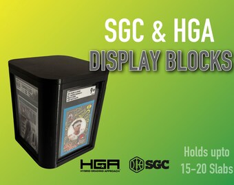 SGC/HGA Graded Trading Card Display Cube