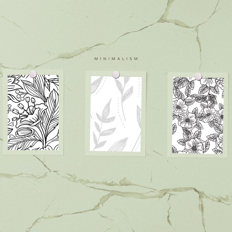 40 Floral Coloring Pages Coloring Activity for Adults and Kids Family ...