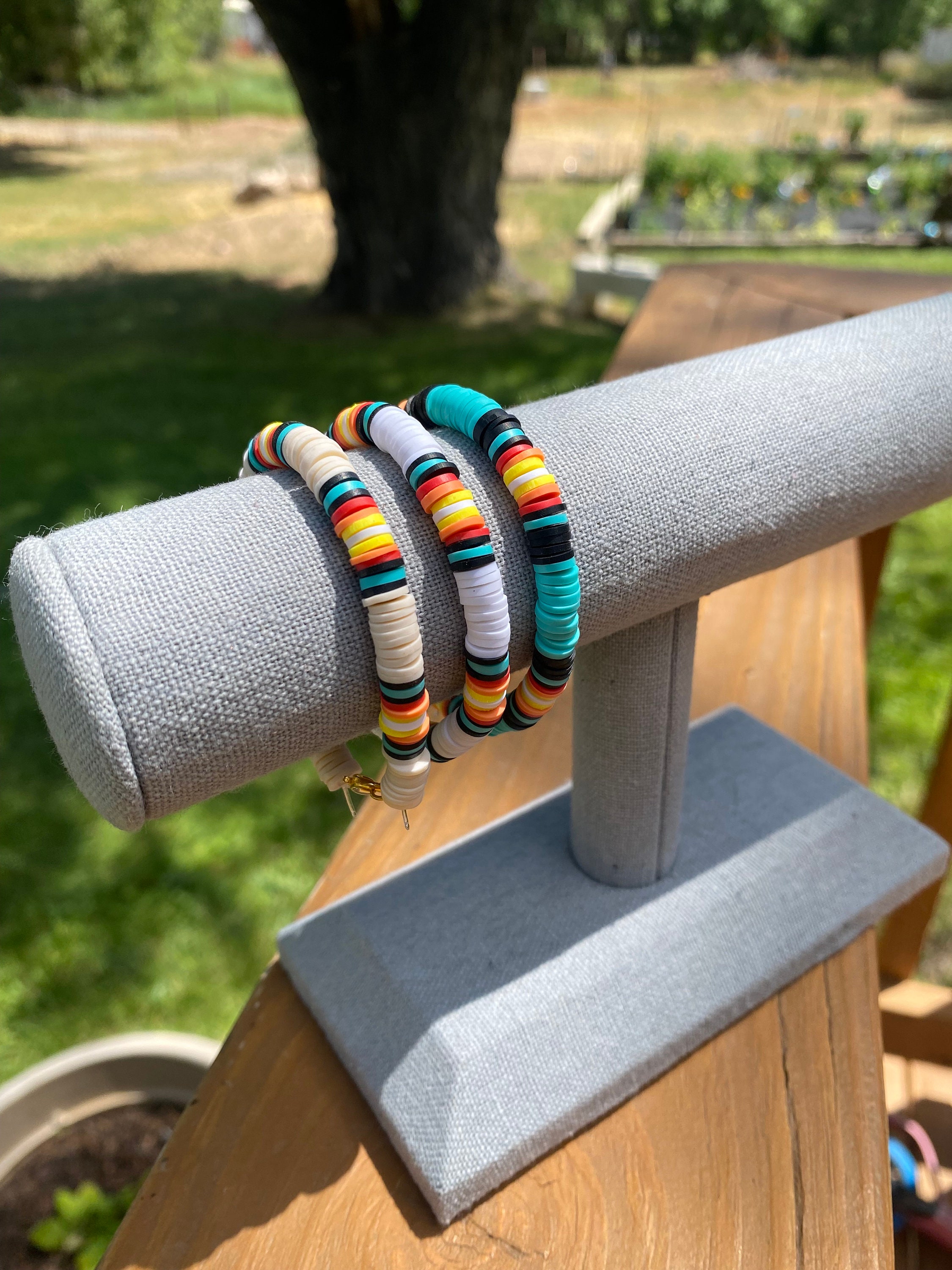 Western Clay Bead Bracelets - Etsy Canada