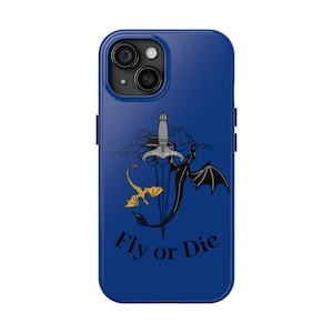 Fourth Wing Fly or Die Themed Phone Case