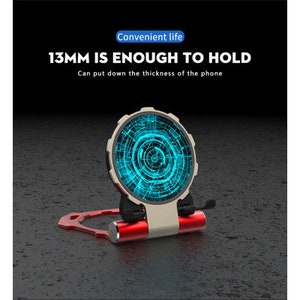 Iron Man Phone Charger Cell Phone Stand Phone Charging Station Charger Station Gifts for Men Marvel Gifts Arc Reactor Gift image 5