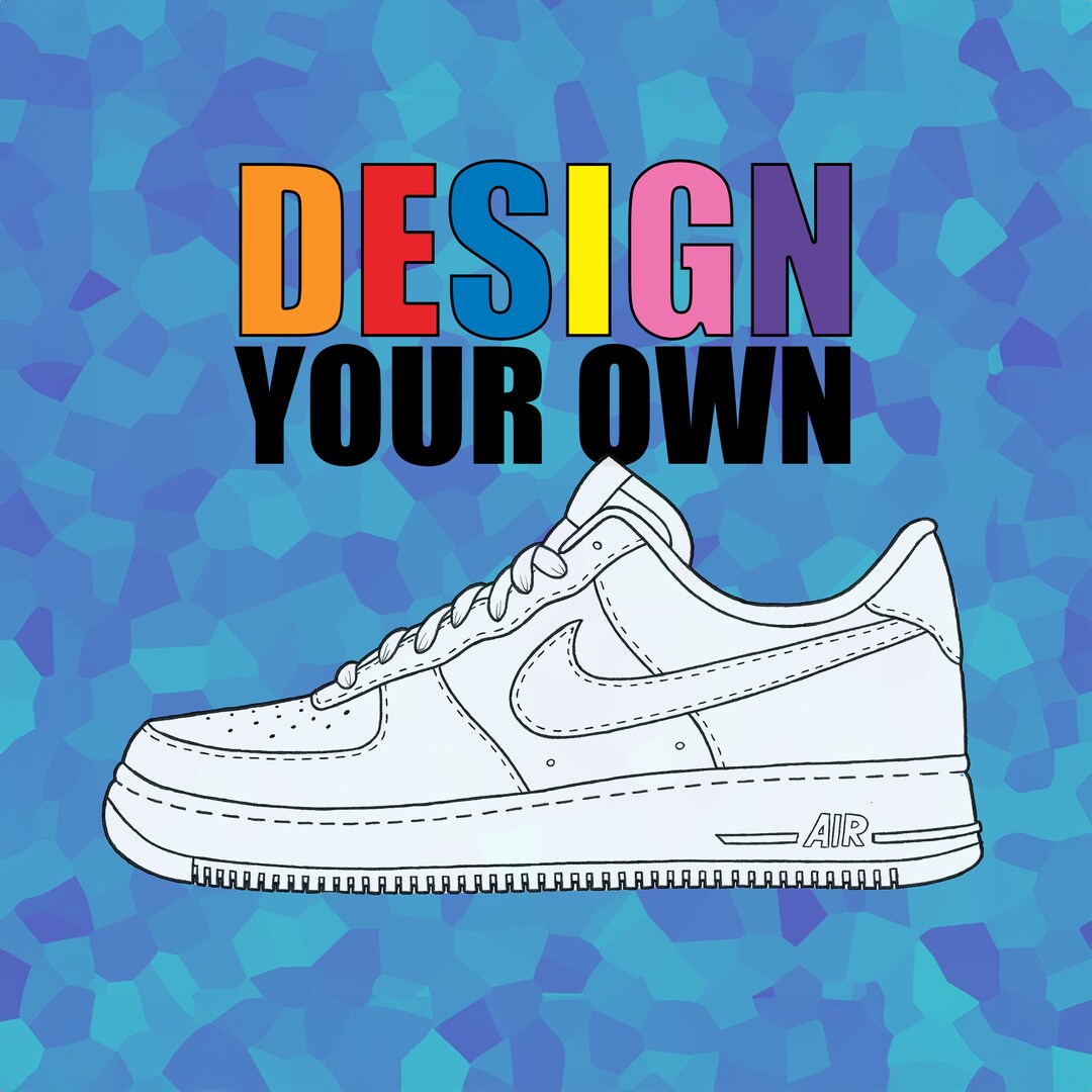 colorblock air forces