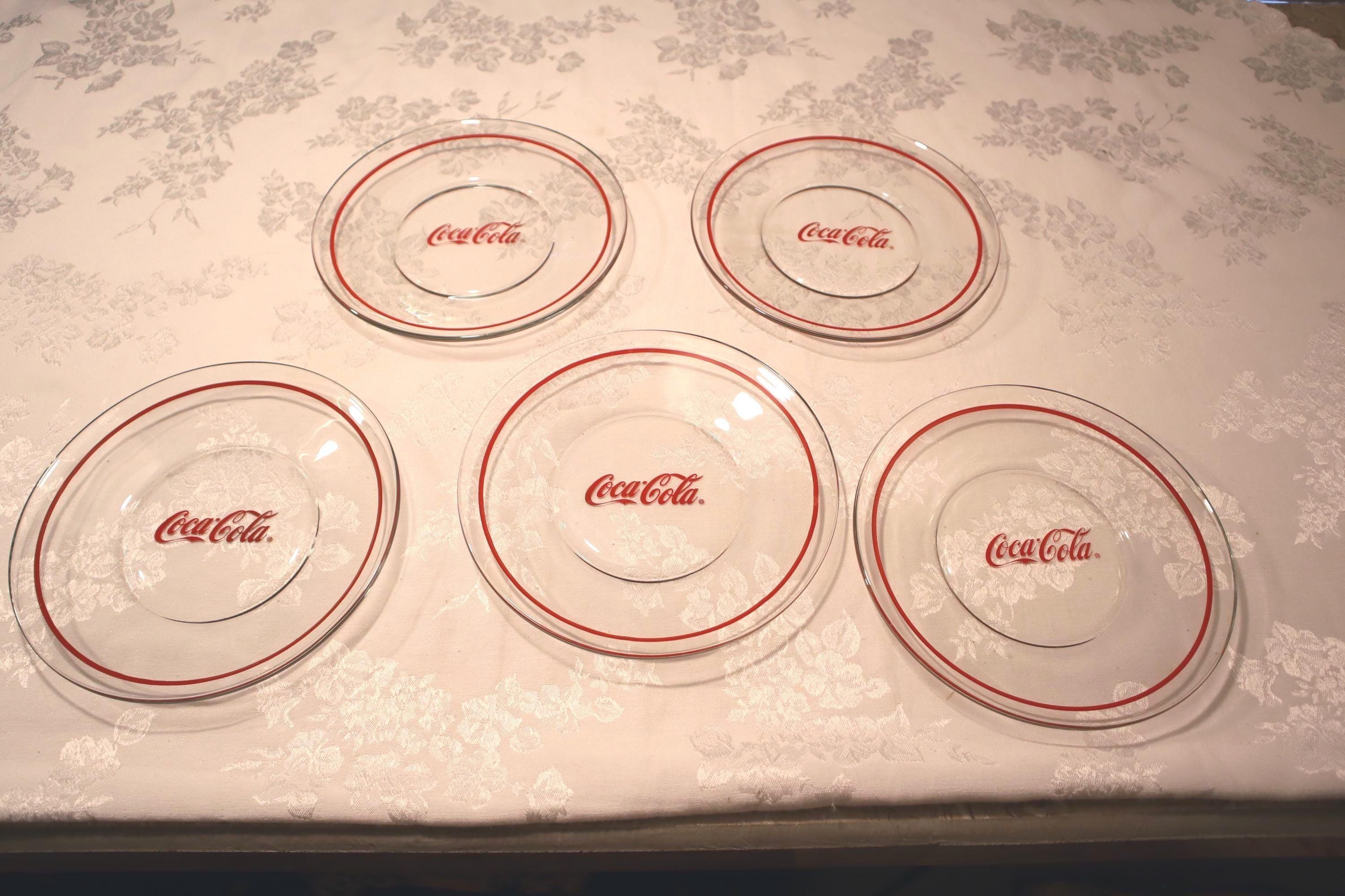 Coca Cola Glass Plate - Etsy