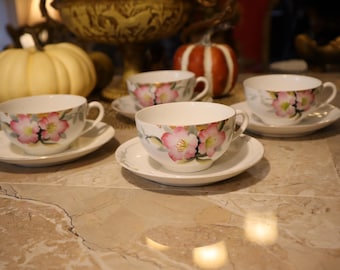 Vintage Noritake China Azalea #13222 Tea Set(service for 12) I Set