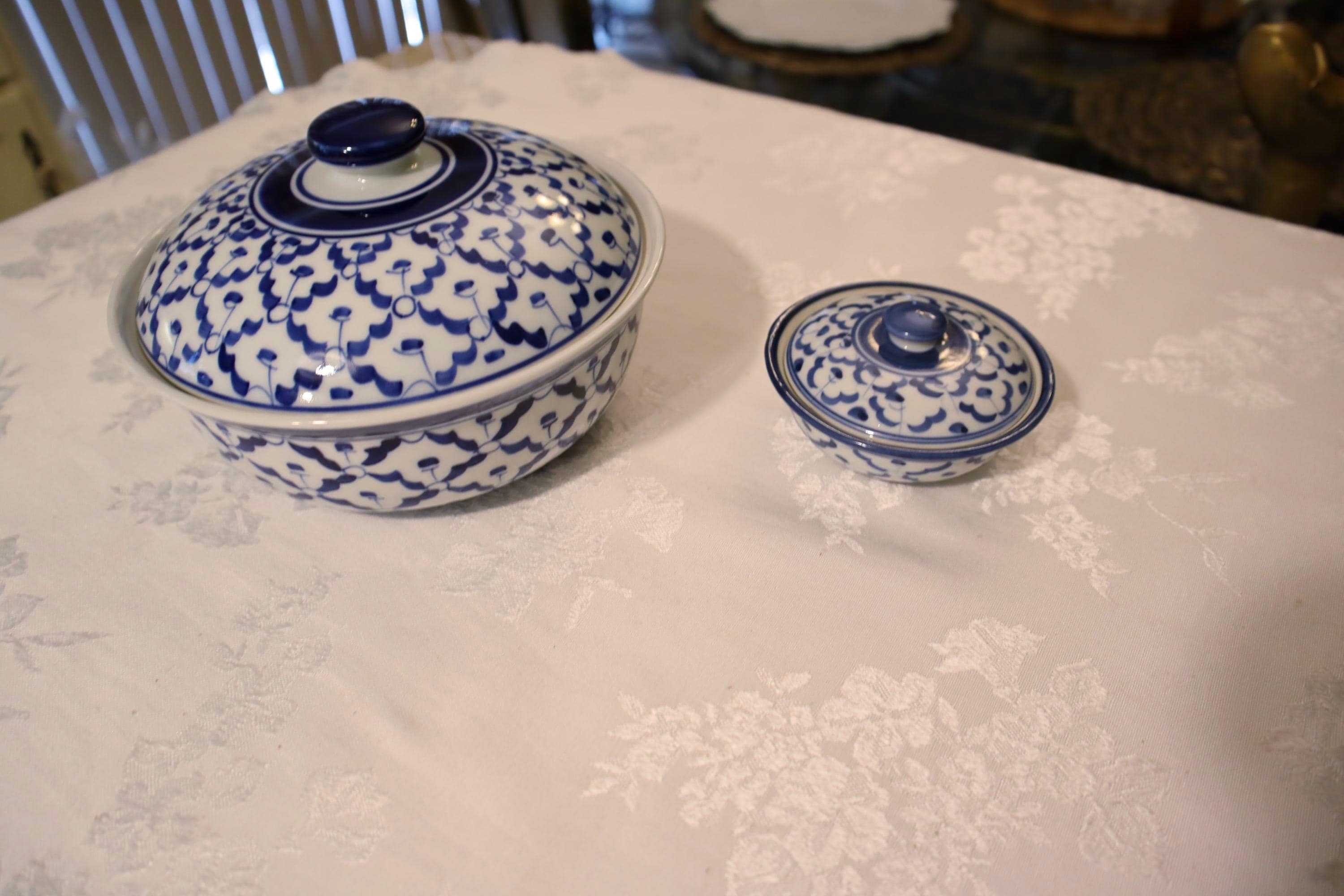 Thai Blue White Porcelain - Etsy