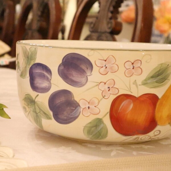 Hand Painted Bowl - Etsy