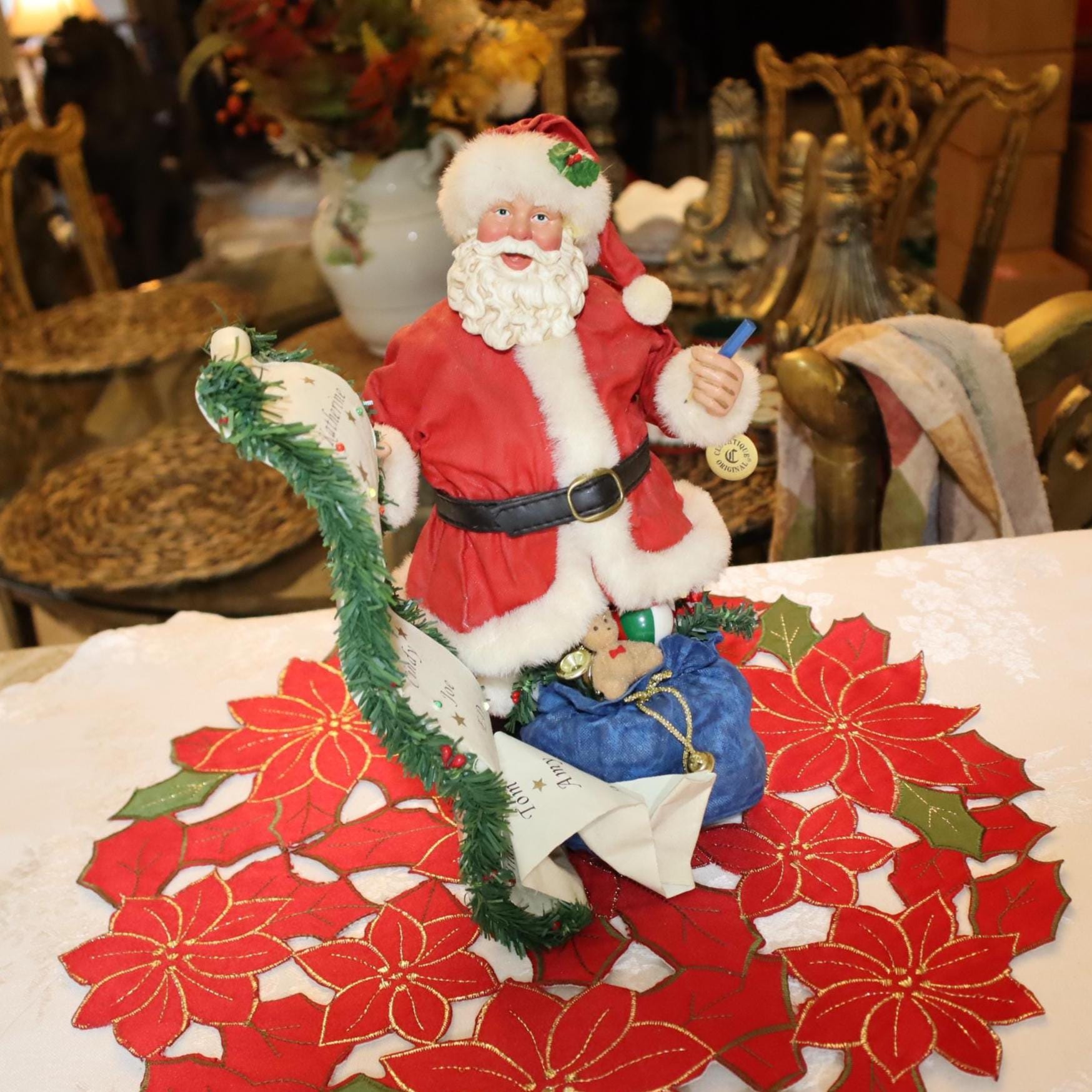 Clothtique Santas by Possible Dreams - Etsy